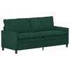vidaXL Sofa M&oslash;rkegr&oslash;n 196 x 81 x 87,5 cm Fl&oslash;jl