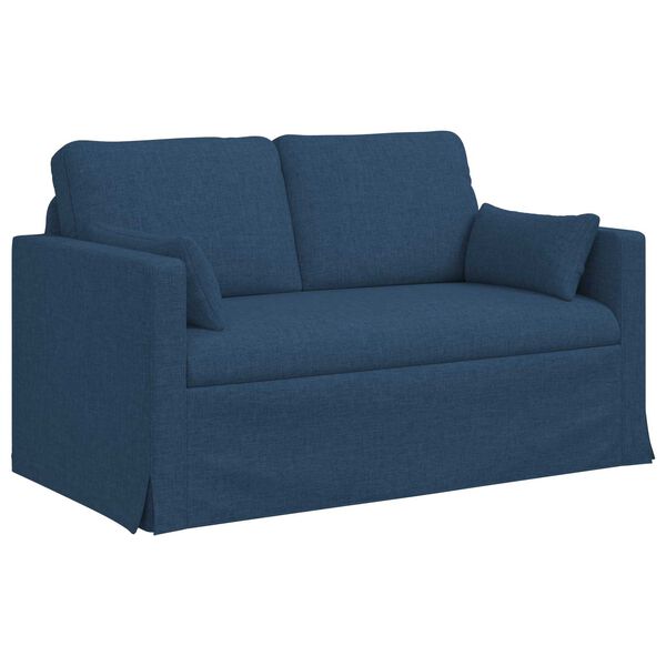 vidaXL Sofa Bl&aring; Samlede dimensioner: 139 x 78 x 80 cm (B x D x H)