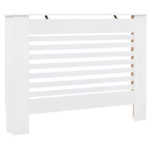 vidaXL radiatorskjuler MDF 112 x 19 x 81,5 cm hvid