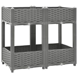 vidaXL h&oslash;jbed 80x40x71 cm polypropylen