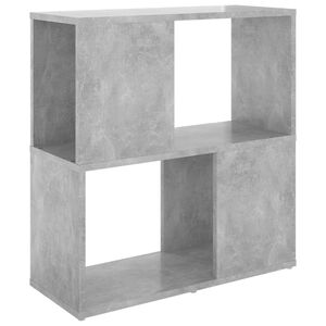 vidaXL bogreol 60x24x63 cm konstrueret tr&aelig; betongr&aring;