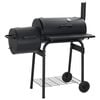 vidaXL r&oslash;gegrill til kul klassisk design