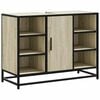 vidaXL badev&aelig;relsesvaskeskab Sonoma eg 80x33x60 cm konstrueret tr&aelig;