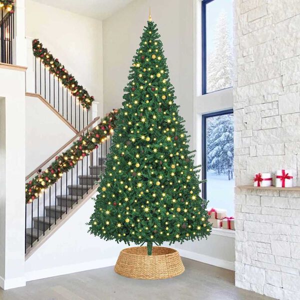 vidaXL Juletr&aelig;krave Brun 105 x 105 x 28 cm Vandhyacint