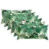 vidaXL Pudebetr&aelig;k 6 pcs HEERLEN Bladm&oslash;nster 40 x 70 cm Polyester