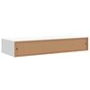 vidaXL v&aelig;ghylder med skuffer 2 stk. 60x23,5x10 cm MDF hvid