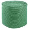 vidaXL Jute reb 6 mm Gr&oslash;n 100% Tossa jute