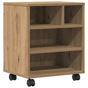 vidaXL Printerstand artisan eg 41 x 32 x 48 cm Konstrueret tr&aelig;