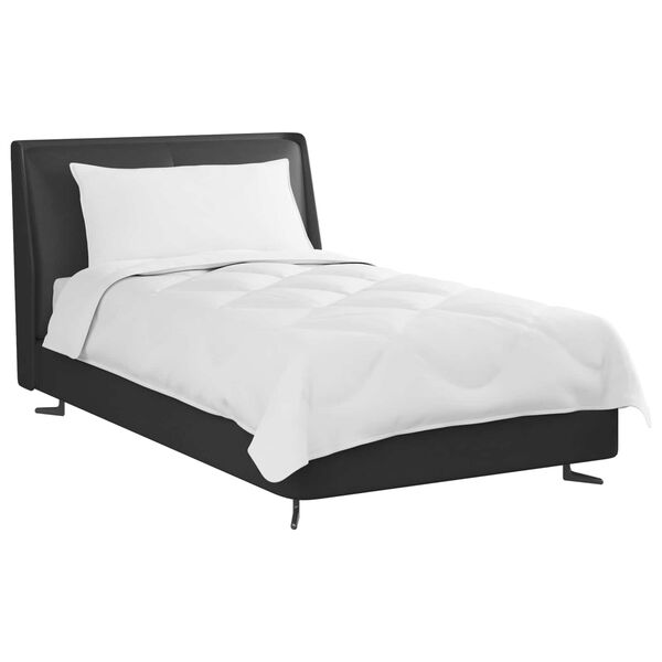 vidaXL Årsdækkende Dyne med pude 2 pcs Hvid Microfiber