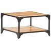 vidaXL sofabord 60x60x35 cm massivt mangotr&aelig;