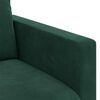 vidaXL Sofa 2 pcs M&oslash;rkegr&oslash;n