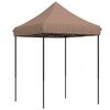 vidaXL Party Tent Brun 200 x 200 x 306 cm Oxford stof