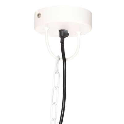 vidaXL industriel vintage hængelampe 25 W rund 41 cm E27 hvid