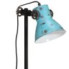 vidaXL skrivebordslampe 25 W 15x15x55 cm E27 rustik bl&aring;