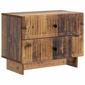 vidaXL Natskab Gammelt tr&aelig; 62 x 34,5 x 47,5 cm Konstrueret tr&aelig;