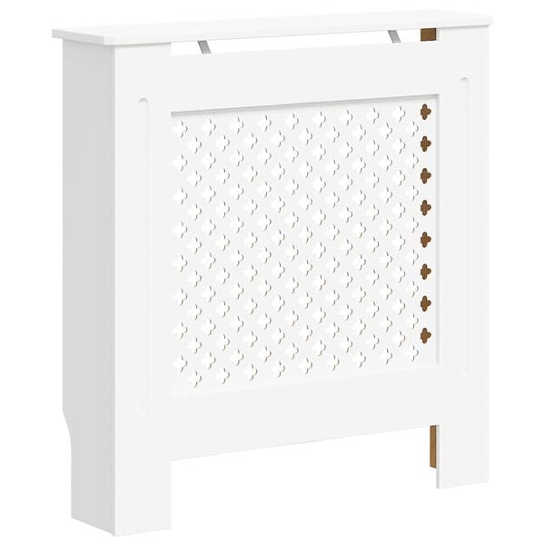 vidaXL radiatorskjuler 78 cm MDF hvid