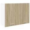 vidaXL h&aelig;ngeskab "Lyon" Sonoma-eg 80x31x60 cm konstrueret tr&aelig;