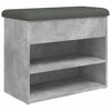 vidaXL skob&aelig;nk 62x32x50 cm konstrueret tr&aelig; betongr&aring;