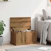 vidaXL opbevaringskasse 70x40x38 cm konstrueret tr&aelig; kunsteg
