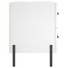 vidaXL sengeborde 2 stk. 40x35x47,5 cm konstrueret træ hvid