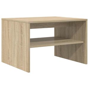 vidaXL Sofabord Sonoma eg 60 x 50 x 40 cm Konstrueret tr&aelig;
