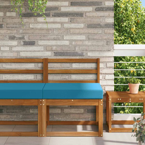 vidaXL Udend&oslash;rs Sofa Pude Kongelig bl&aring; 60 x 60 x 8 cm Polyester