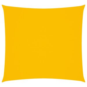 vidaXL solsejl 2x2 m firkantet oxfordstof gul