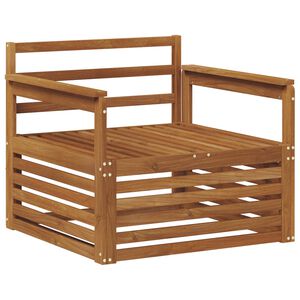 vidaXL 2 Stk Udend&oslash;rs sofa Naturfarvet