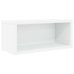 vidaXL CD Opbevaringsr&aelig;kke Hvid 40 x 17 x 17 cm Konstrueret tr&aelig;