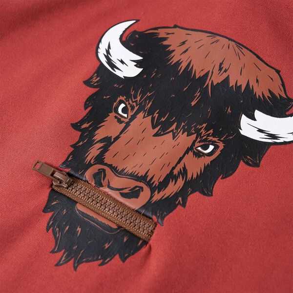 Sweatshirt til børn str. 92 rød