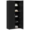 vidaXL Highboard 2 pcs Sort eg 80 x 42 x 185 cm