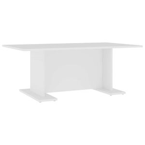 vidaXL sofabord 103,5x60x40 cm konstrueret tr&aelig; hvid
