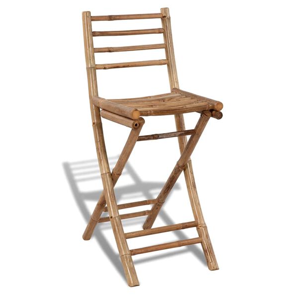 vidaXL bars&aelig;t 3 dele bambus