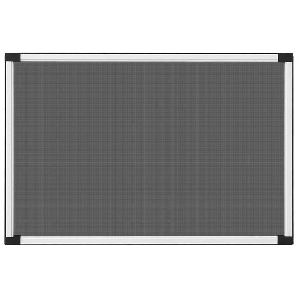 vidaXL udvideligt insektnet til vinduer (100-193)x75 cm hvid