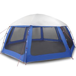 vidaXL pooltelt med aftagelig flue og netv&aelig;gge 612x612 cm azurbl&aring;