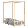 vidaXL sengeramme til juniorseng 90x190 cm massivt fyrretr&aelig;