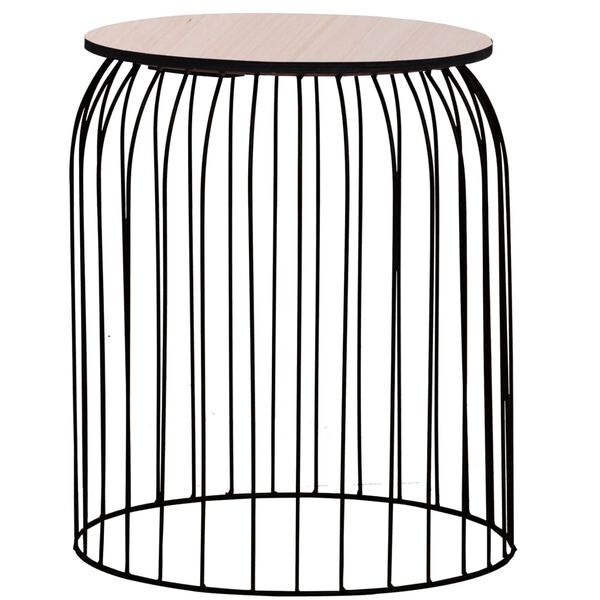 vidaXL sofabordssæt 3 dele sort