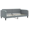 vidaXL daybed 100x200 cm stof lysegr&aring;
