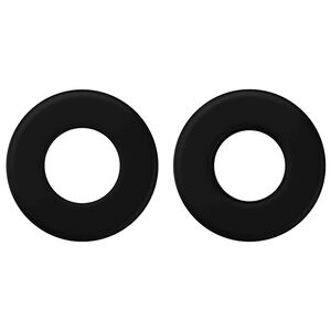 vidaXL Fodboldbord Stopper 10 pcs Sort 3 x 3 x 1,4 cm HIPS