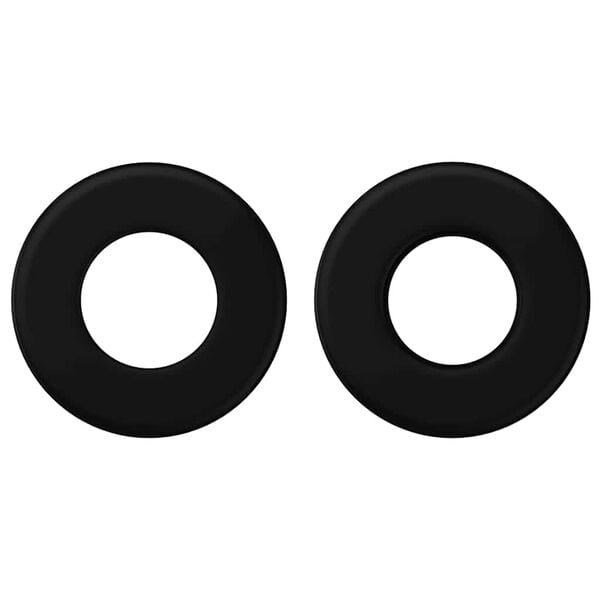 vidaXL Fodbold Bord Stoppere 10 pcs Hvid 3 x 3 x 2 cm HIPS