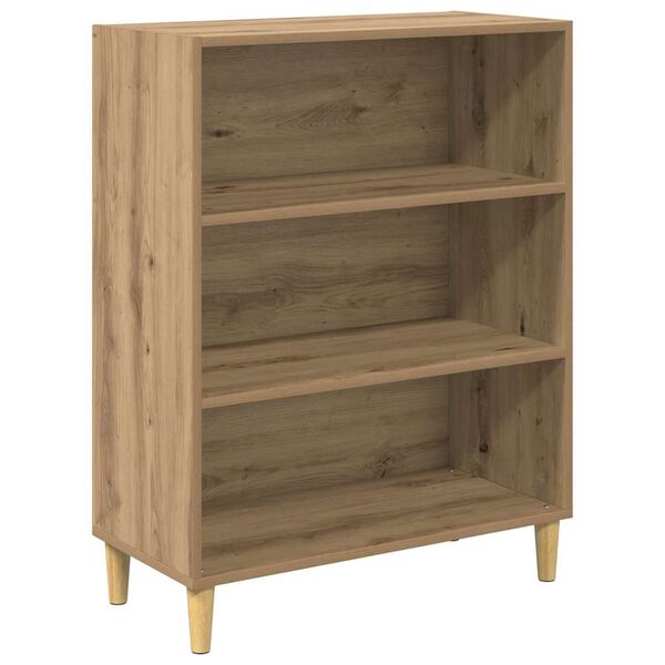 vidaXL Sideboard Artisan Egetr&aelig; 69,5 x 32,5 x 90 cm Konstrueret tr&aelig;