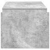 vidaXL Sofabord Beton Gr&aring; 90 x 45 x 35 cm Konstrueret tr&aelig;