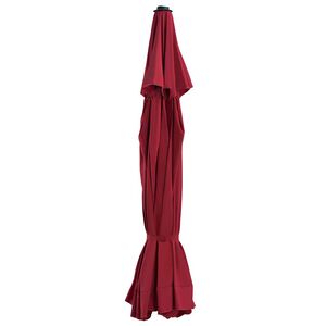 vidaXL udskiftningsdug til parasol 515 cm bordeaux