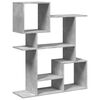 vidaXL bogreol/rumdeler 92x29x112 cm konstrueret tr&aelig; betongr&aring;