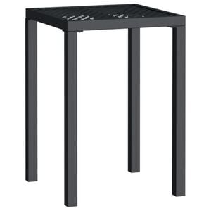 vidaXL havebord 50x50x72 cm st&aring;l antracitgr&aring;
