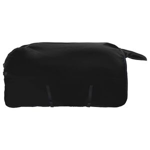 vidaXL Hestet&aelig;ppe Fuldt Sort 75 cm Polyester
