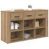 vidaXL Sideboard Artisan Egetr&aelig; 100 x 30 x 59,5 cm Konstrueret tr&aelig;