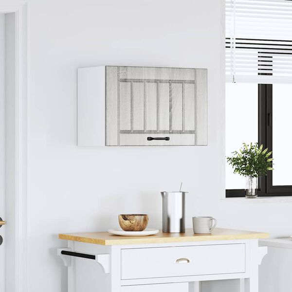 vidaXL k&oslash;kkenv&aelig;gskab Lucca gr&aring; sonoma konstrueret tr&aelig;