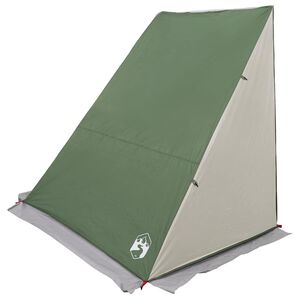 vidaXL Bagklapstelt 190 x 150 x 185 cm Vandt&aelig;t Gr&oslash;n taft