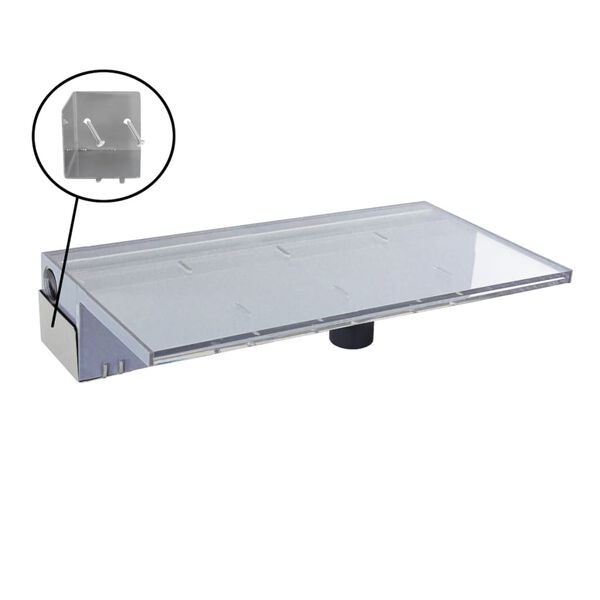 Ubbink vandfald Niagara LED 60 cm transparent 7504609